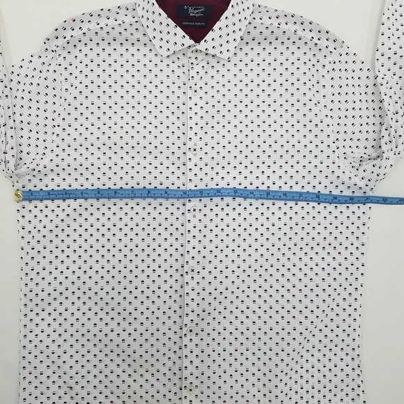 Original Penguin Heritage Slim Fit Button Up Shirt - Picture 4 of 11